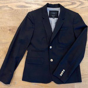 J. Crew Schoolboy Wool Blazer - Black
